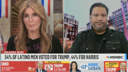 Hispanic PA Radio Host Tells MSNBC Dems Lost Latino Men Over Harris's Gender: 'The Woman Belongs in the Kitchen'